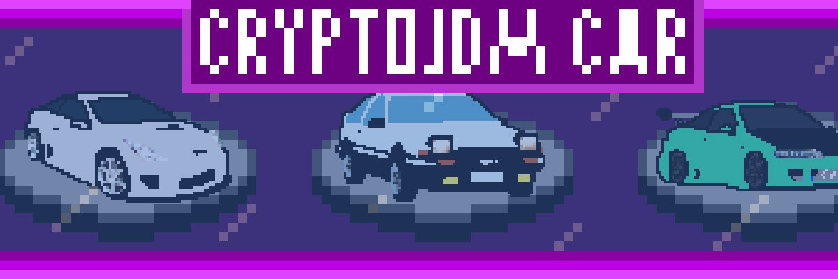 CryptoJDM cars Collection 🏎️ banner
