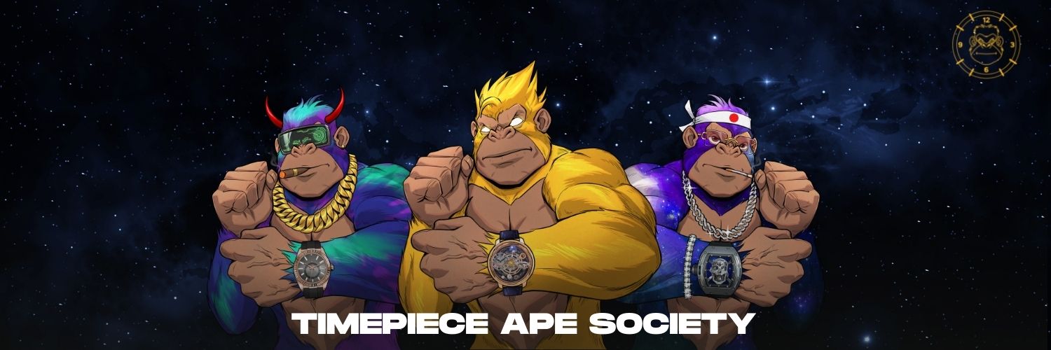 Timepiece Ape Society banner