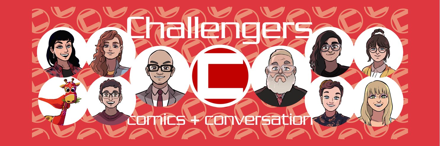 Challengers Comics + Conversation banner