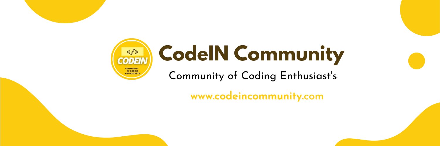 CodeIN Community banner