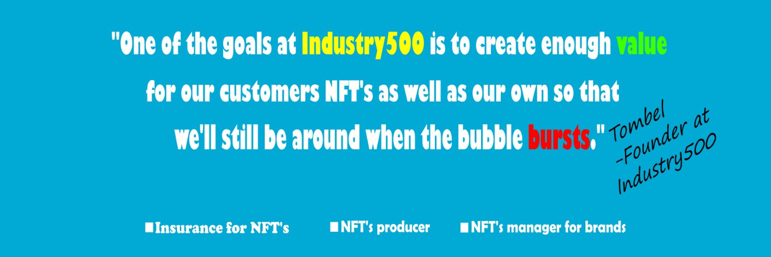 500Industry's profile banner image