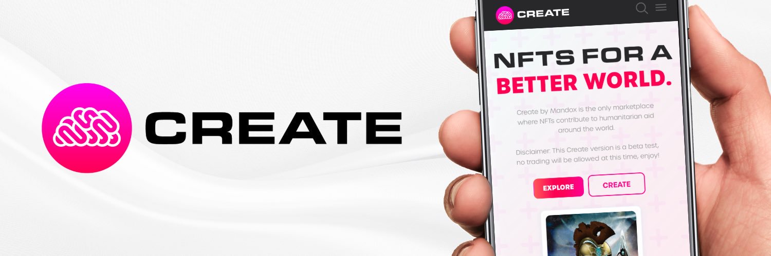 CREATE | NFT Marketplace banner