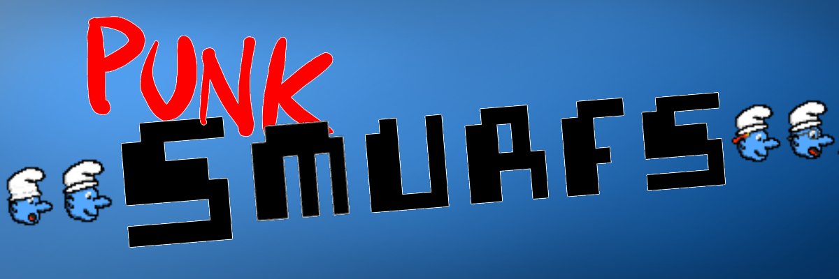 Punk Smurfs NFT banner