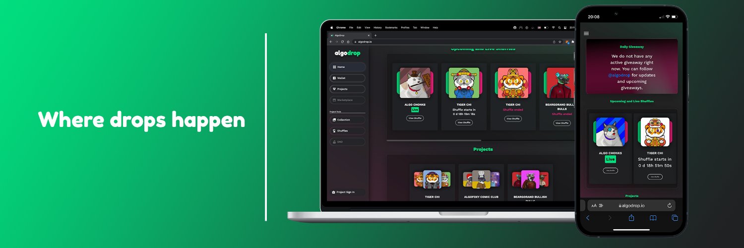 Algodrop (Archive) banner