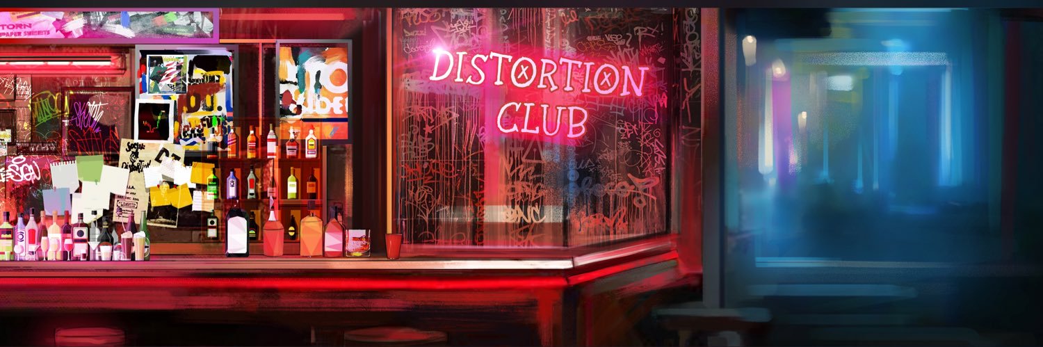 DistortionClub's profile banner image