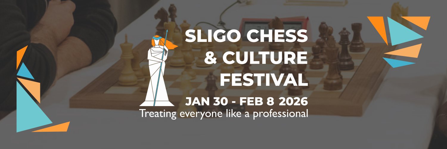 The Sligo Chess and Culture Festival 2026 banner