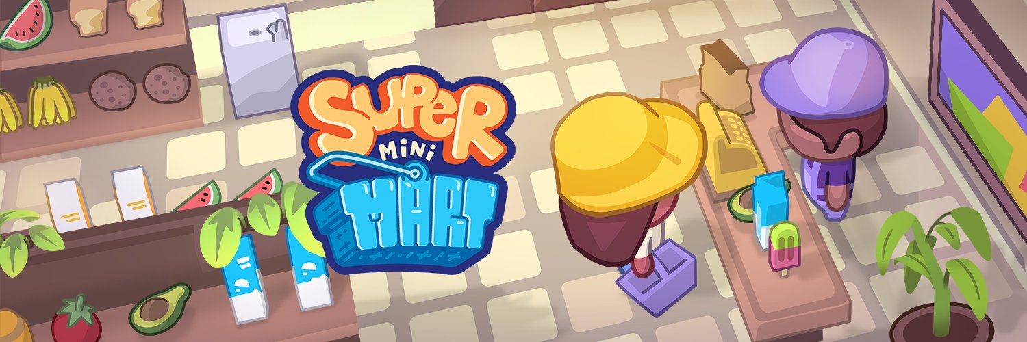 Super Mini Mart - Wishlist Now!🛒📃 banner