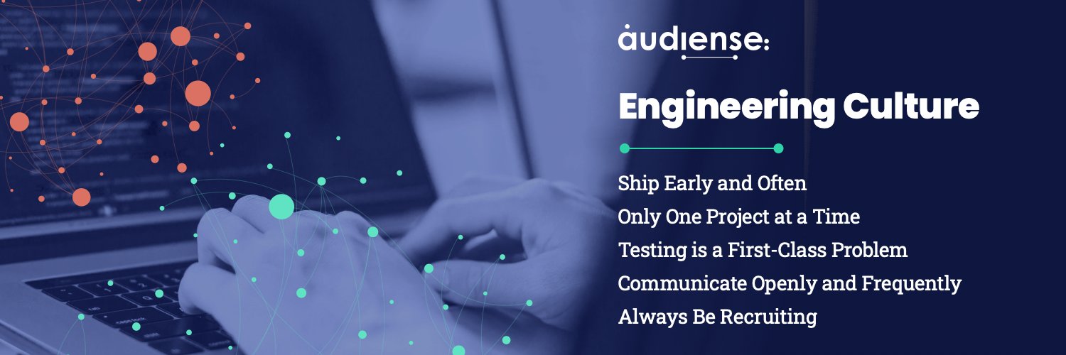 Audiense Engineering banner