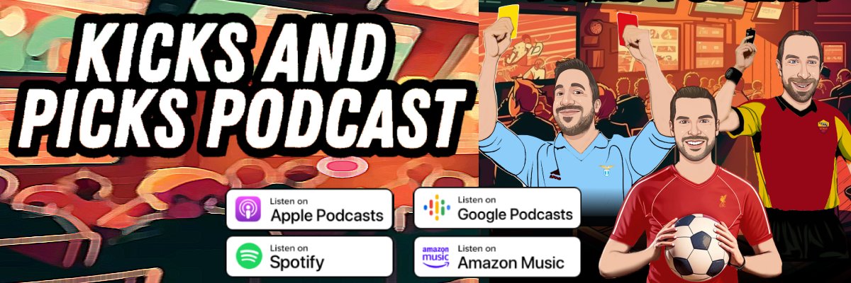 Kicks and Picks Podcast banner