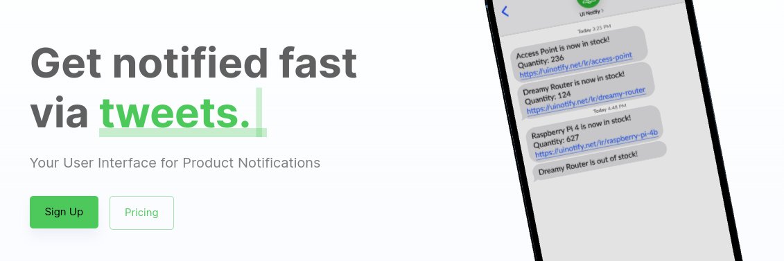 UI Notify banner