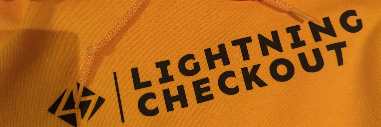 Lightning Checkout banner