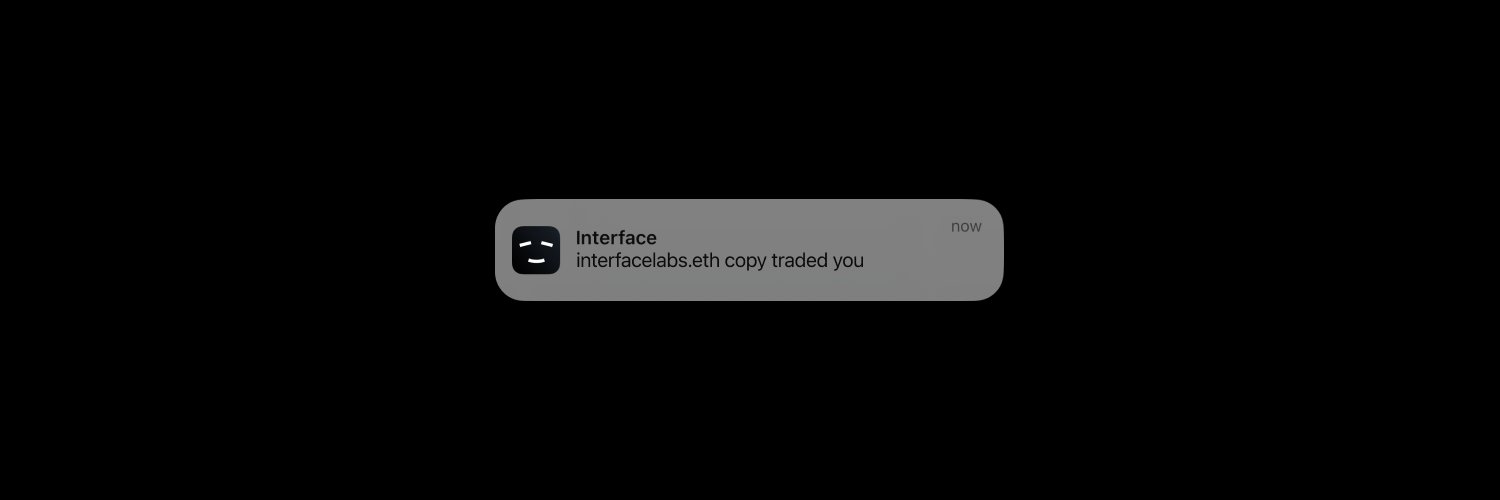 Interface's banner
