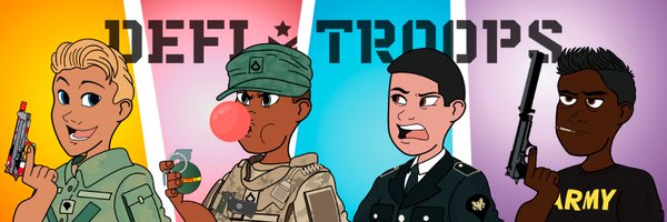 DeFi Troops Profile Banner