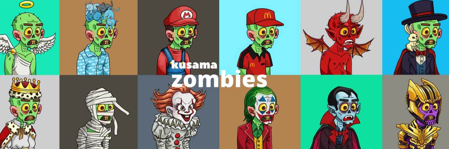 Kusama Zombies (NFT) banner