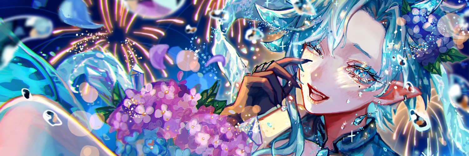 Aerithe 🌊🫧『UNDINE VTUBER』's banner