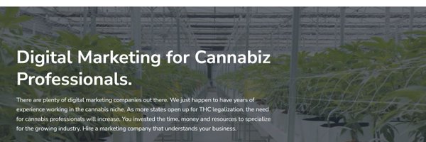 Cannabiz Marketing Solutions Profile Banner