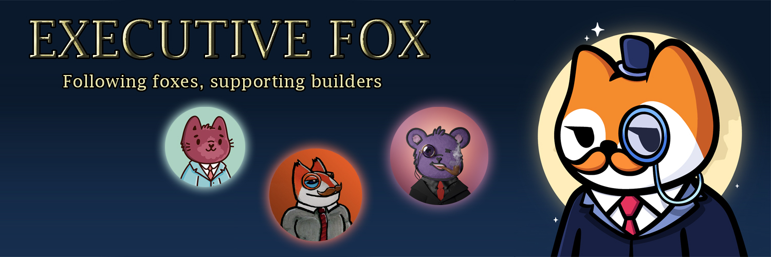 Executive Fox 🦊🚀🟠 banner