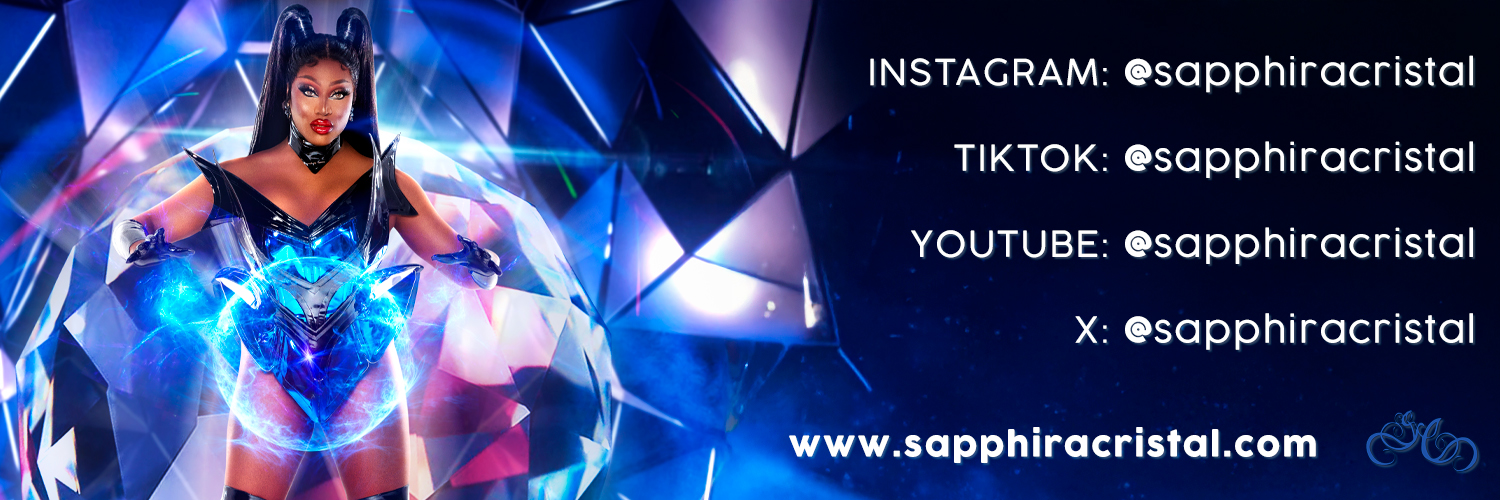 Sapphira Cristál (THE CRISTÁL BALL: OUT NOW!)'s banner
