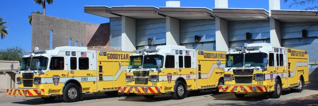 Goodyear Fire Dept. banner