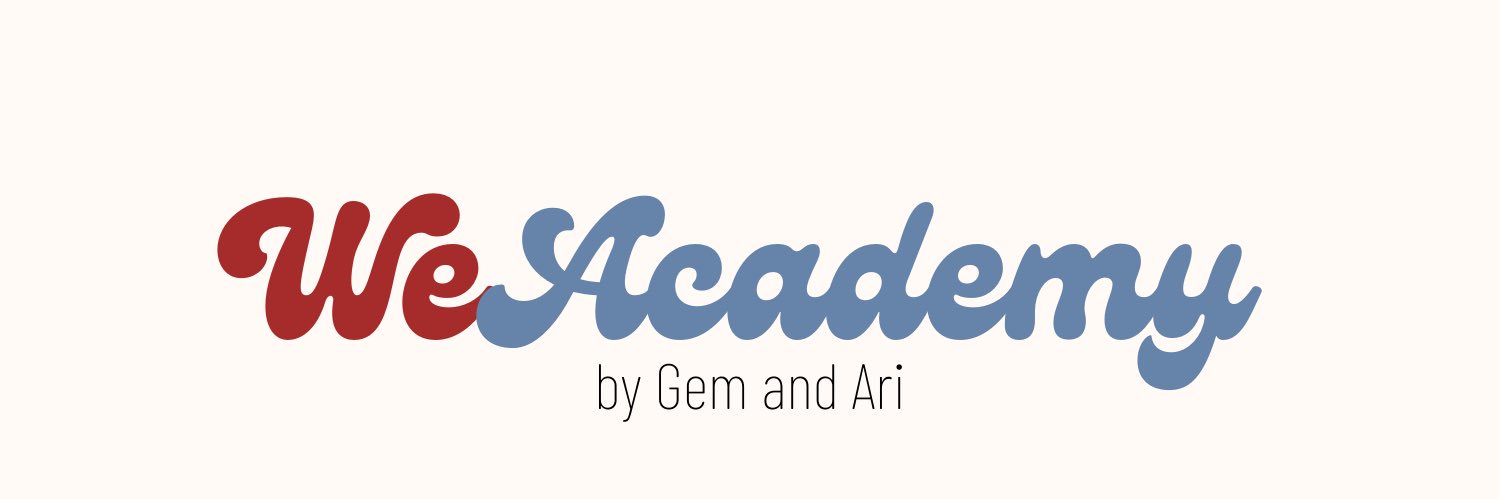 WeAcademy | acad commer 💚 (0/n) banner