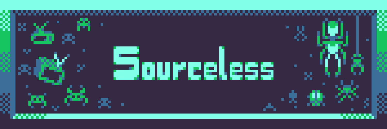 Sourceless banner