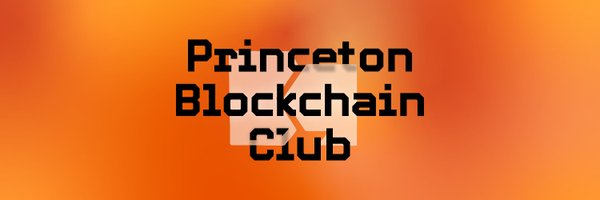 Princeton Blockchain Club Profile Banner