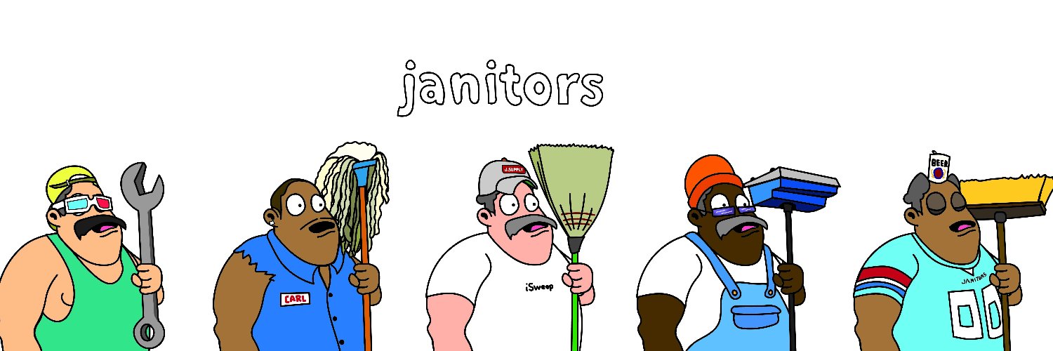 the Janitor Profile Banner