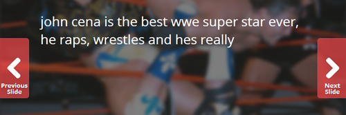 Mr Cena banner
