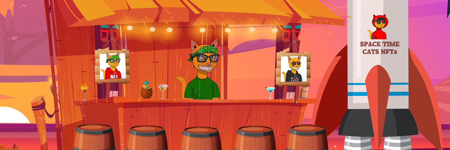 Space Time Cats 🌱 banner