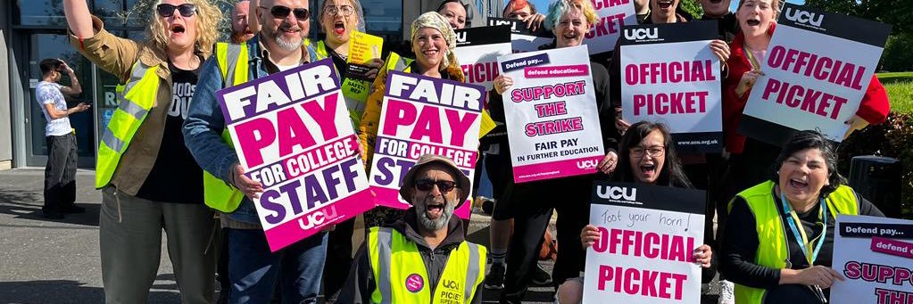 UCU - Oldham College/University Campus Oldham banner