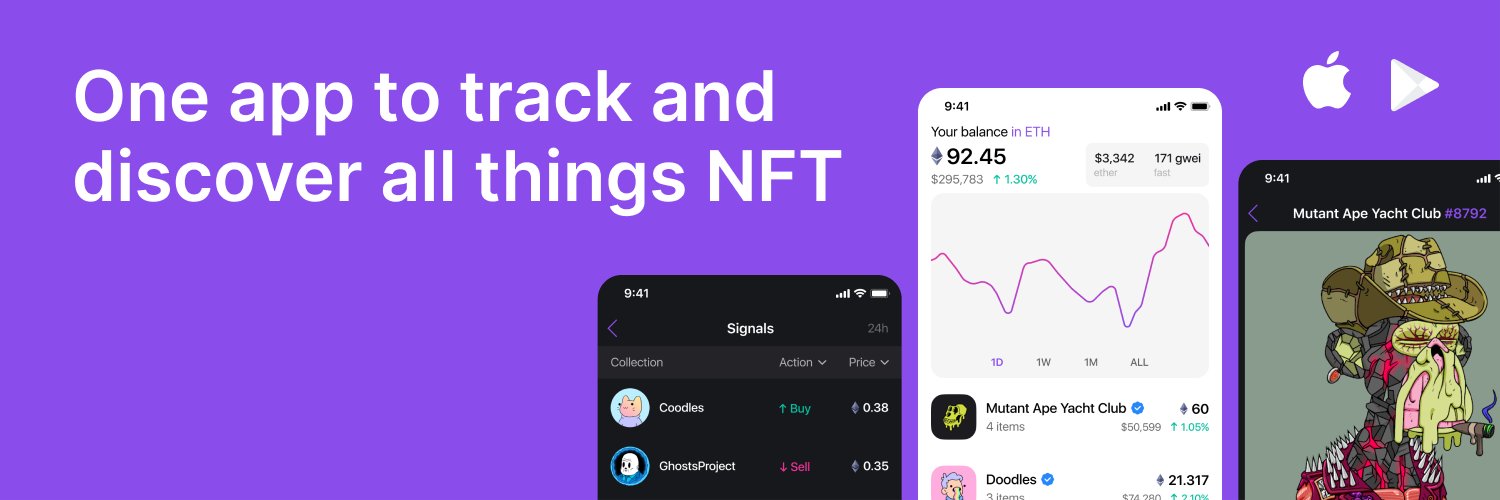 NFT Pulse - iOS & Android App banner