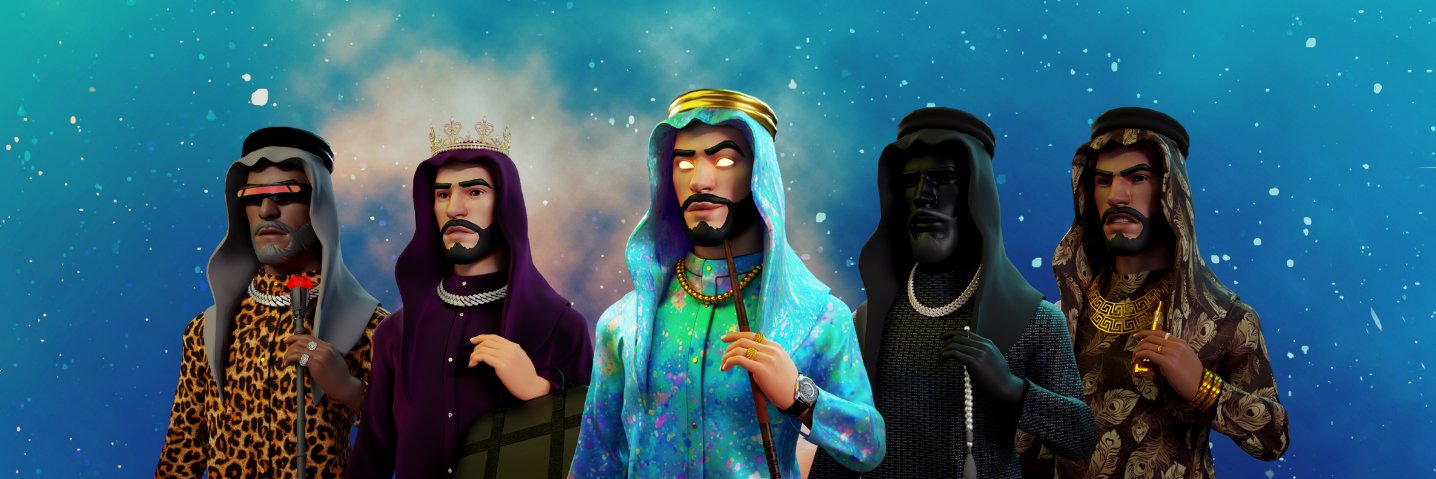 Rich Arabs NFT banner
