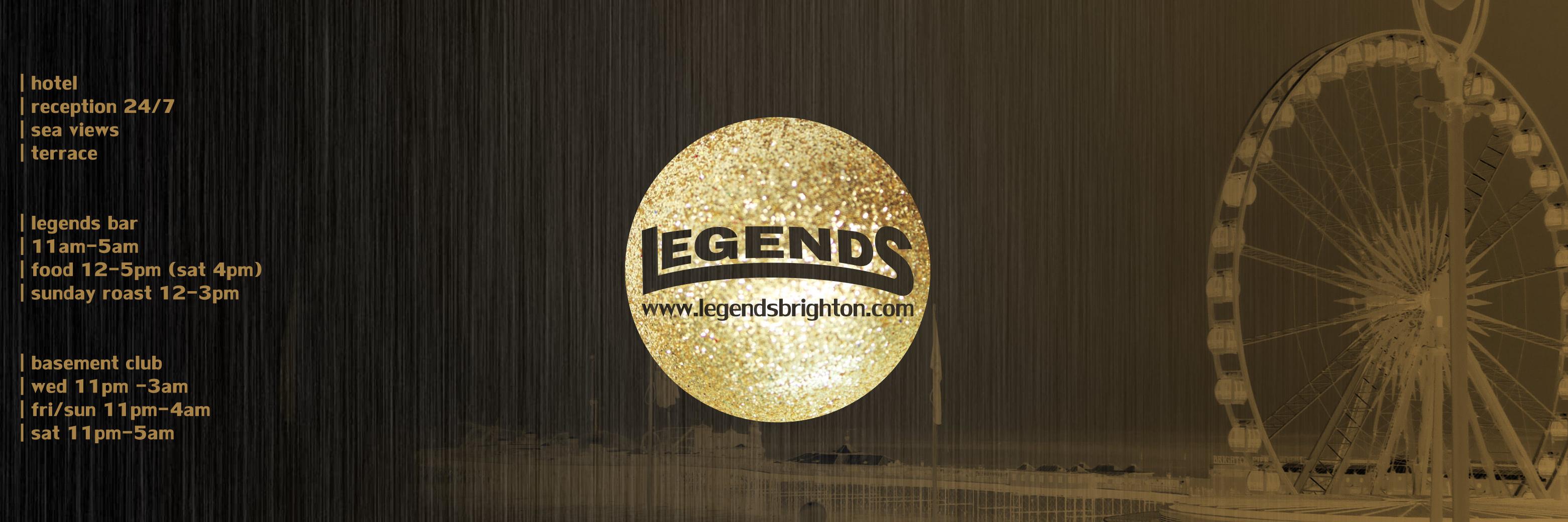 Legends Brighton banner