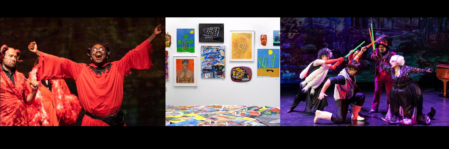 Interact Center for the Visual and Performing Arts banner