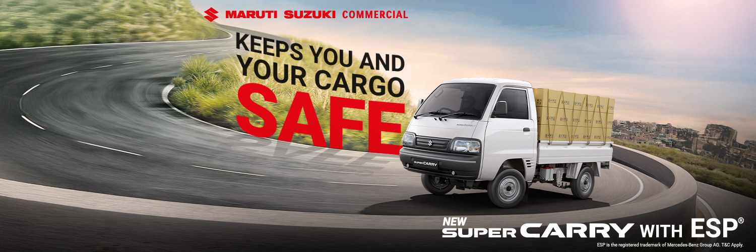 Maruti Suzuki Commercial banner