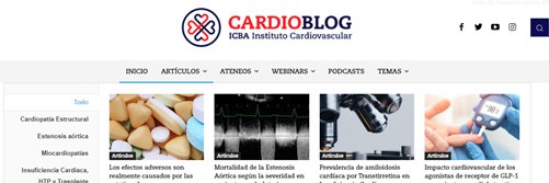 CardioBlog del ICBA banner