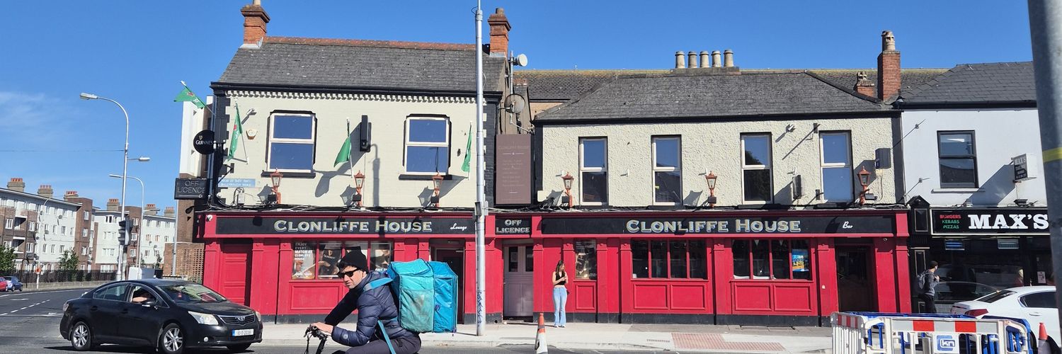 Clonliffe House Pub, Ballybough, Croke Park Dublin's banner