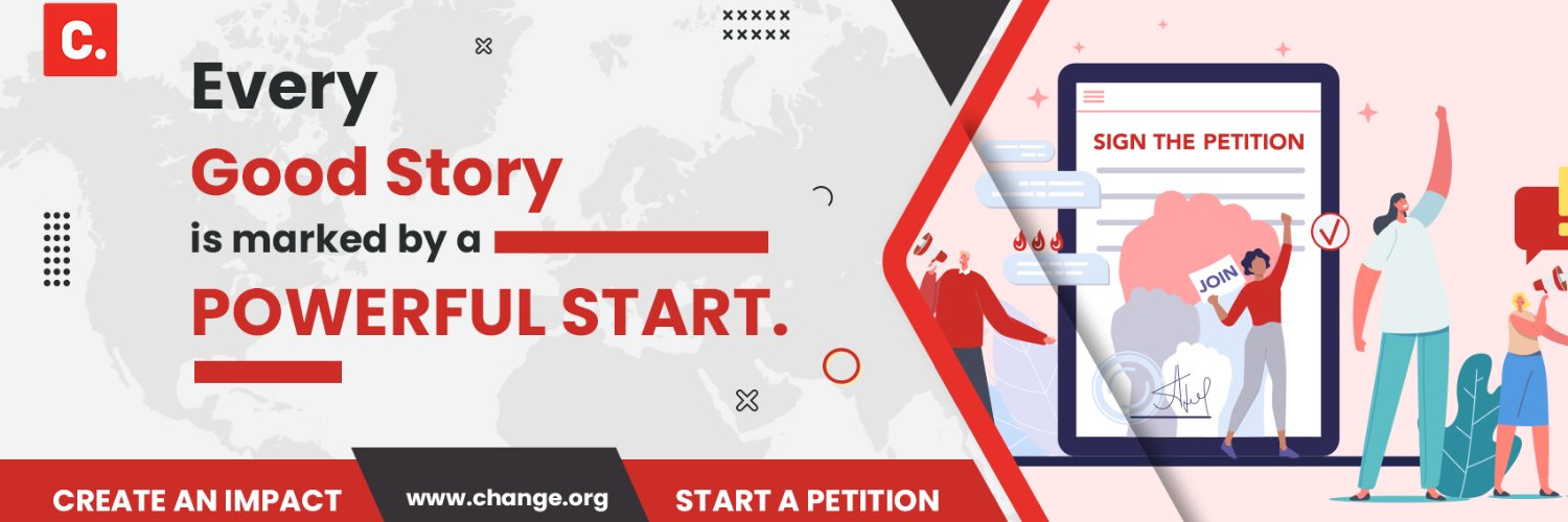 Change.Org Kenya Profile Banner