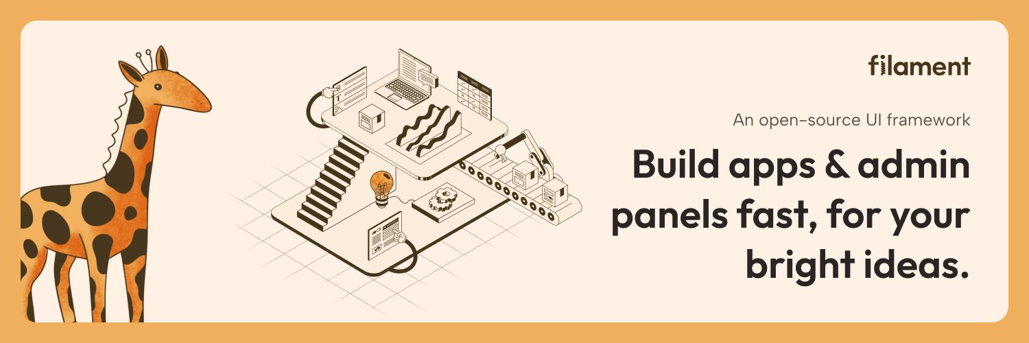 Filament 🦒 banner