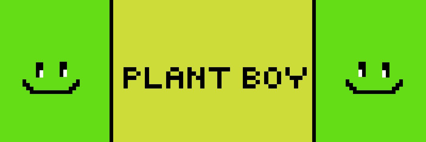 #Plant Boy banner