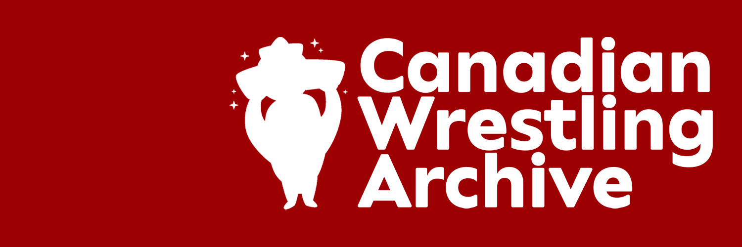 Canadian Wrestling Archive banner