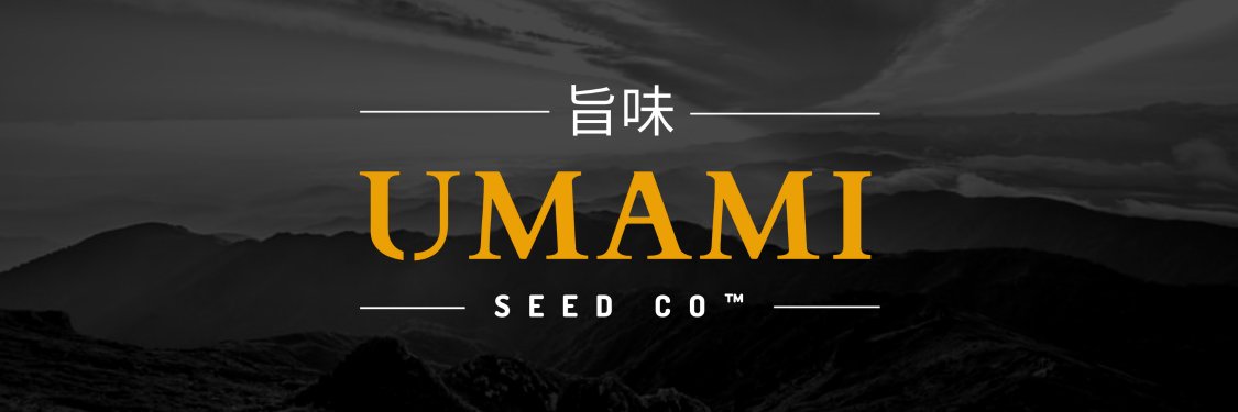 Umami Seed Co™ banner