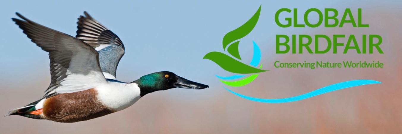 Global Birdfair's banner