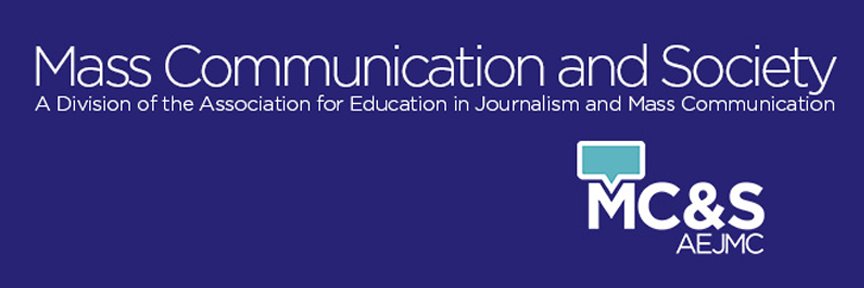 Mass Communication & Society (Taylor & Francis) banner