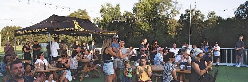 Heidelberg Cricket Club banner