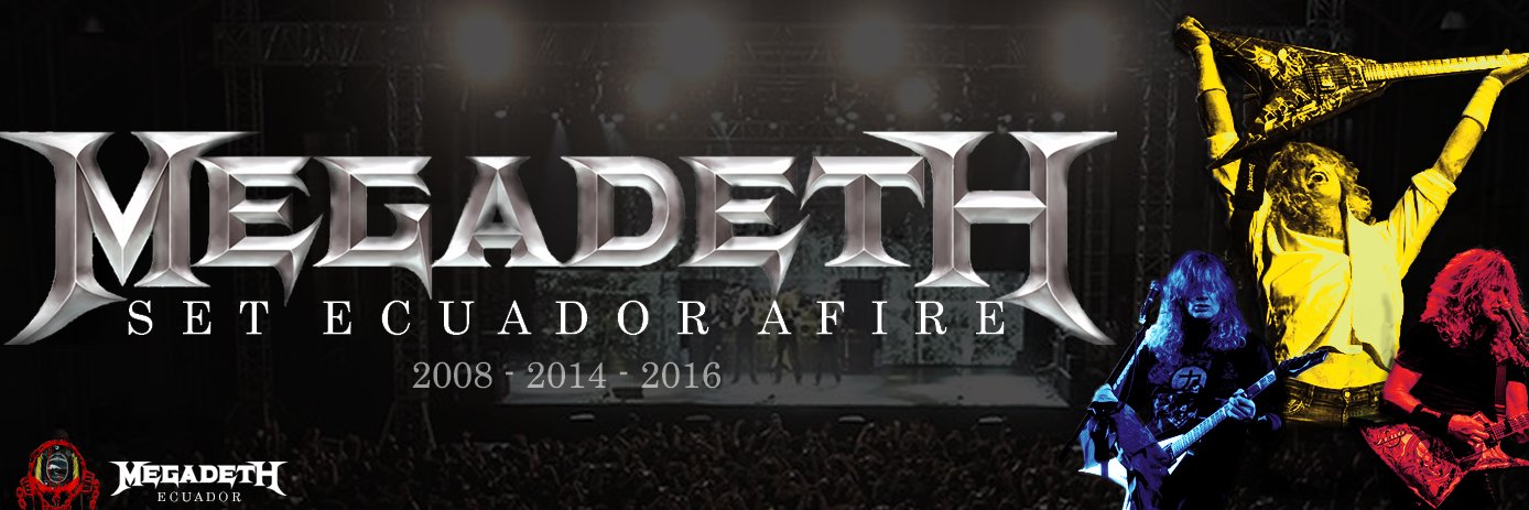MegadethEcuador's profile banner image