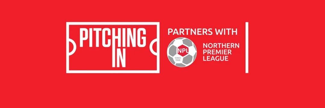 The Pitching In Northern Premier League's banner