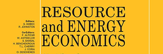 Resource & Energy Economics banner