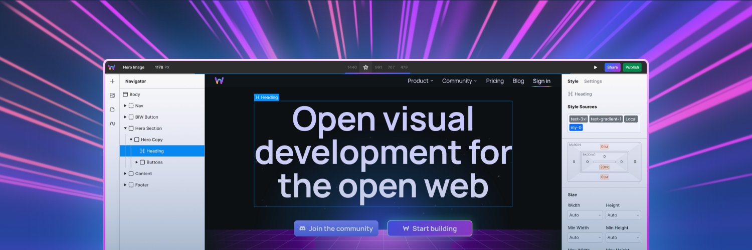 Webstudio banner