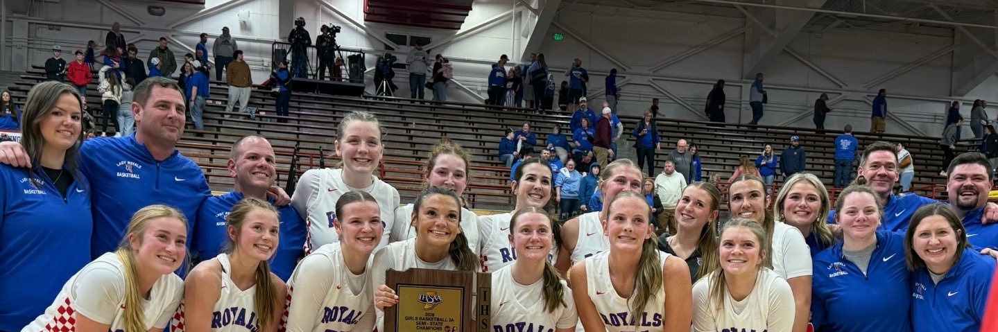 Roncalli Lady Royals Basketball banner